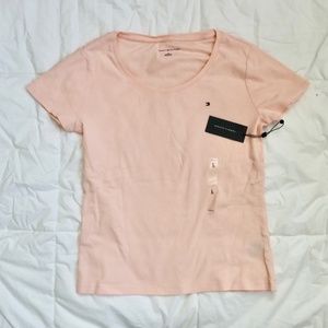 NWT Tommy Hilfiger Pink Women's T-Shirt Round Neck - Size L